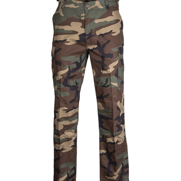 Pantaloni Tactici Stil BDU US Woodland