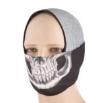 Esarfa Tubulară Skull Black - imagine 2